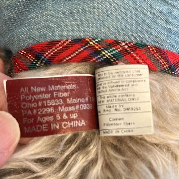 Pickford Brass Teddy Bear Stuffed animals, stuffed animals toy - Picture 8 of 9